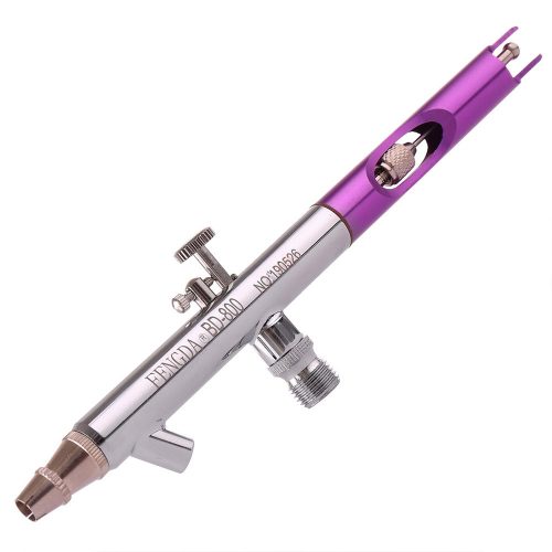 Set Aerograf Profesional Fengda BD-810 cu 6 Pulverizatoare Colorate, Duza 0.35mm