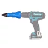 Adaptor de nituire TC Technic pentru mașini de șurubelniță, 4 duze (2.4-4.8 mm)