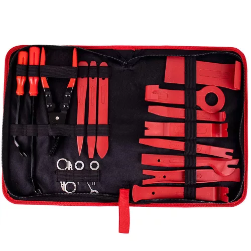 Set unelte demontare tapiterie auto, 19 piese, nylon