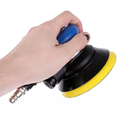 Polizor Excentric Pneumatic TECHNIC 125mm, 5mm Cursă, Reglaj Viteză