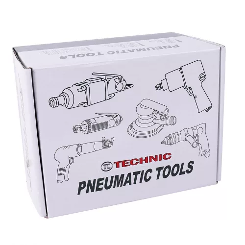 Polizor Excentric Pneumatic TECHNIC 125mm, 5mm Cursă, Reglaj Viteză