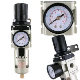   Reductor Presiune cu Filtru Aer Compresor 1/4" 20 microni AW3000-02