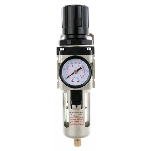 Reductor Presiune cu Filtru Aer Compresor 1/4" 20 microni AW3000-02