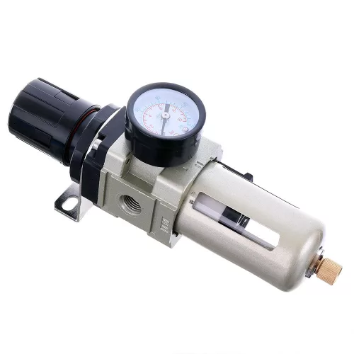 Reductor Presiune cu Filtru Aer Compresor 1/4" 20 microni AW3000-02