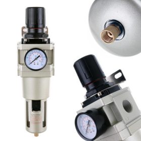   Regulator de Presiune cu Filtru pentru Compresor 1 inch, Filtrare 0.02 mm