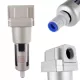 Filtru Aer și Separator Apă Pneumatic 3/4" Descărcare Automată 5000 l/min