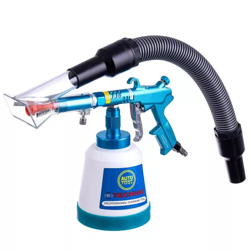 Curățător Tapițerie Pistol LT-P1 cu 3 Adaptori și Compatibilitate Aspirator