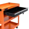 Dulap Atelier Mobil TC Technic cu 3 Rafturi, Sertar și Roți, 150kg