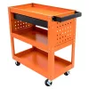 Dulap Atelier Mobil TC Technic cu 3 Rafturi, Sertar și Roți, 150kg