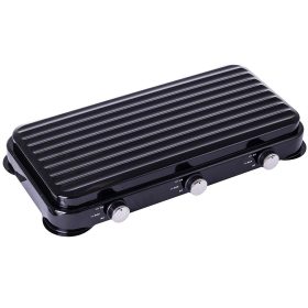 Aragaz Portabil Camping 3 Ochiuri Negru 5.5kW