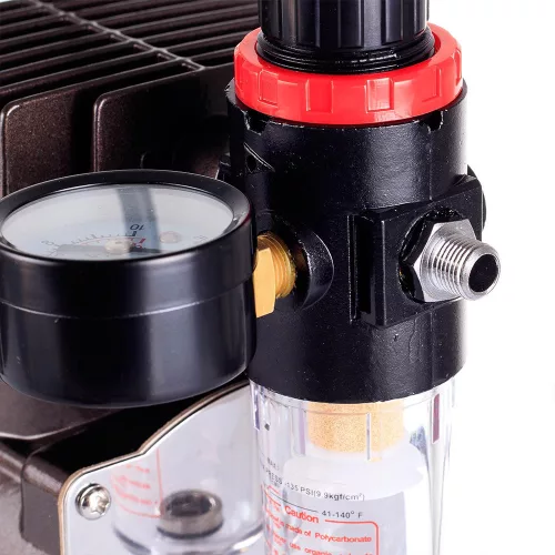 Compresor Aerografic TC Technic AS802, Fără Ulei, Silențios, 23l/min