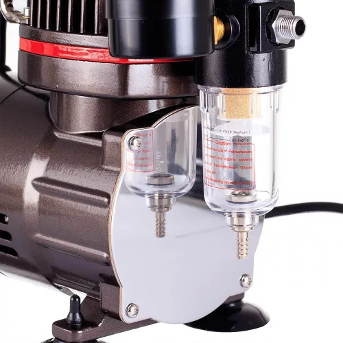 Compresor Aerografic TC Technic AS802, Fără Ulei, Silențios, 23l/min