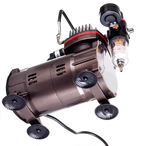 Compresor Aerografic TC Technic AS802, Fără Ulei, Silențios, 23l/min