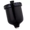 Rezervor Vopsea Auarita 250ml Negru Lucios, pentru Pistoale Mini