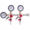 Regulator CO2 Dublă Siguranță, 2 Circuite, Manometre Precizie