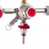 Regulator CO2 Dublă Siguranță, 2 Circuite, Manometre Precizie