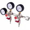 Regulator CO2 Dublă Siguranță, 2 Circuite, Manometre Precizie