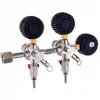 Regulator CO2 Dublă Siguranță, 2 Circuite, Manometre Precizie