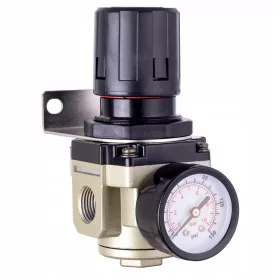   Regulator de Presiune Pneumatică 1/2" AR4000-04 cu Manometru, 0.5-8.3 bar