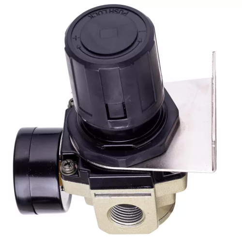Regulator de Presiune Pneumatică 1/2" AR4000-04 cu Manometru, 0.5-8.3 bar