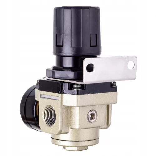 Regulator de Presiune Pneumatică 1/2" AR4000-04 cu Manometru, 0.5-8.3 bar