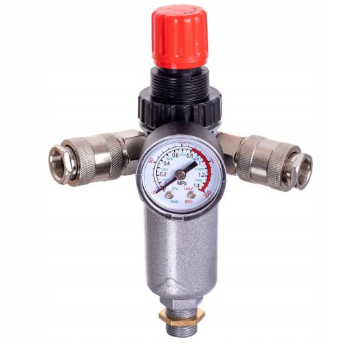 Filtru și Regulator de Aer Compresor 3/8", 0-10 Bar