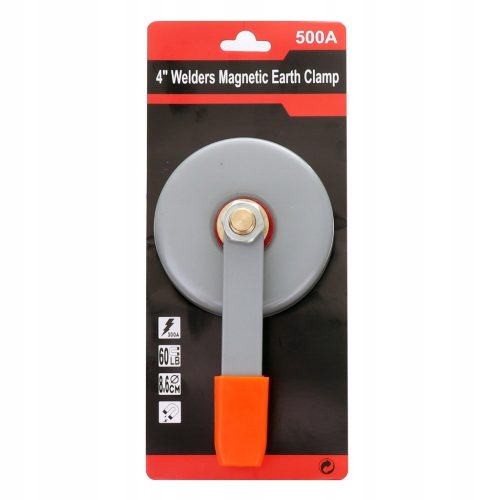 Clește de Împământare Magnetică pentru Sudură 500A, Ø 85mm