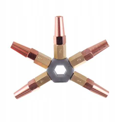 Torță Profesională Propan-Oxigen TC Technic 42-1800, Alamă, 5 Duze