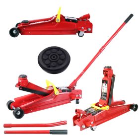   Cric Hidraulic Big Red T820011, Tip Crocodil, Profil Redus, Capacitate 2,5 Tone, Înălțime Ridicare 85-380 mm