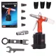 Pistol de nituire pneumatic TECHNIC AT-6017, 2.4-6.4 mm