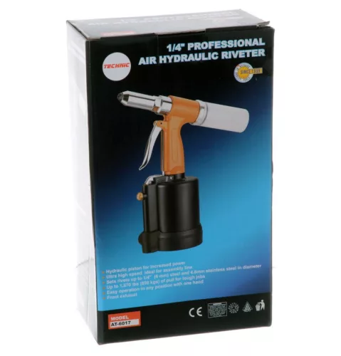Pistol de nituire pneumatic TECHNIC AT-6017, 2.4-6.4 mm