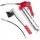 Pistol de Ungere Pneumatic și Manual 500ml
