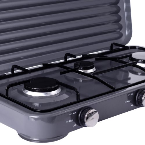 Aragaz Camping Portabil cu 3 Arzătoare 5.5 kW