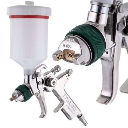 Pistol de Vopsit ITALCO HVLP H-600, Duza 1.3mm, Rezervor 600ml