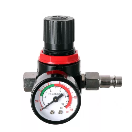 Pistol de Pulverizare HVLP Profesional TECHNIC 1.4mm + 1.7mm, cu Regulator