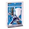 Pistol de Pulverizare HVLP Profesional TECHNIC 1.4mm + 1.7mm, cu Regulator
