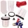 Set Profesional Pahare Amestec Vopsea, 11 buc, 650ml, Filtru 190 Micron
