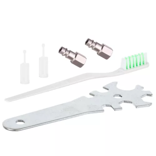 Set Pistoale de Pulverizare HVLP cu 3 Duze (0.8, 1.4, 1.7mm)