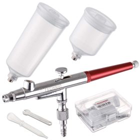 Aerograf profesional B-130CP, duză 0,4mm, dublu rezervor