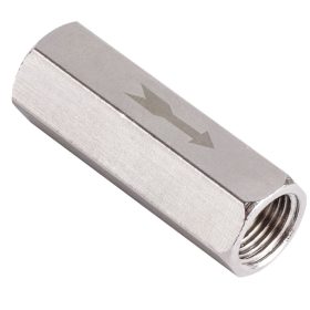   Supapă de Reținere Liniară Compresor, Racord 1/8", 15 bar