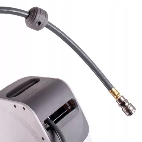 Sistem Automatizat Derulare Furtun Pneumatic 15m, 18 bar, cu Cuple Rapide