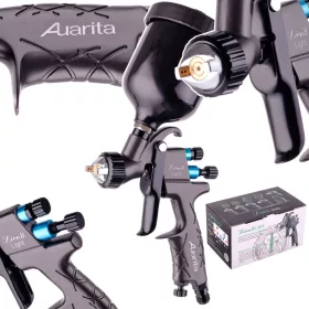   Pistol de Pulverizare Mini HVLP Auarita Lion B, Duza 0.8mm, Rezervor 250ml
