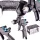 Pistol de Pulverizare Mini HVLP Auarita Lion B, Duza 0.8mm, Rezervor 250ml