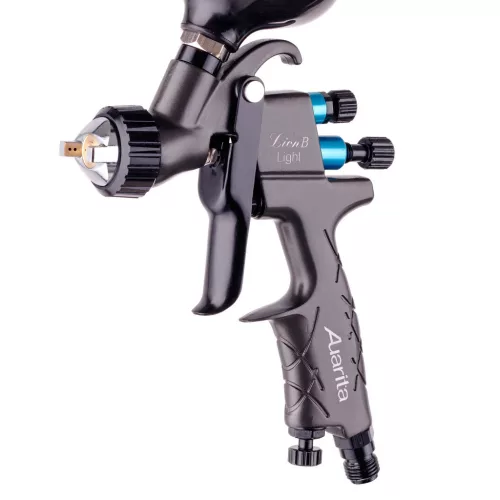 Pistol de Pulverizare Mini HVLP Auarita Lion B, Duza 0.8mm, Rezervor 250ml