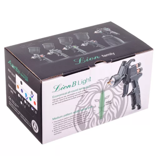 Pistol de Pulverizare Mini HVLP Auarita Lion B, Duza 0.8mm, Rezervor 250ml
