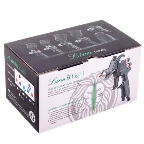 Mini Pistolă de Pulverizare Auarita Lion B Light HVLP, Duză 1.2 mm, 250 ml