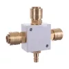 Distribuitor pneumatic aer aluminiu, 4 porturi, filet 1/2"