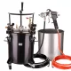 Pistol de Vopsit Sub Presiune 20L Inox cu Mixer și Duza 1.8mm
