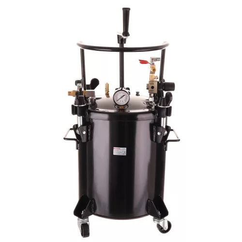 Pistol de Vopsit Sub Presiune 20L Inox cu Mixer și Duza 1.8mm