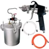 Pistol de Vopsit cu Agregator PT-8, Duză 1.8mm, Rezervor 10L
